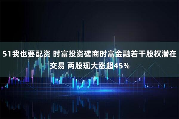 51我也要配资 时富投资磋商时富金融若干股权潜在交易 两股现大涨超45%
